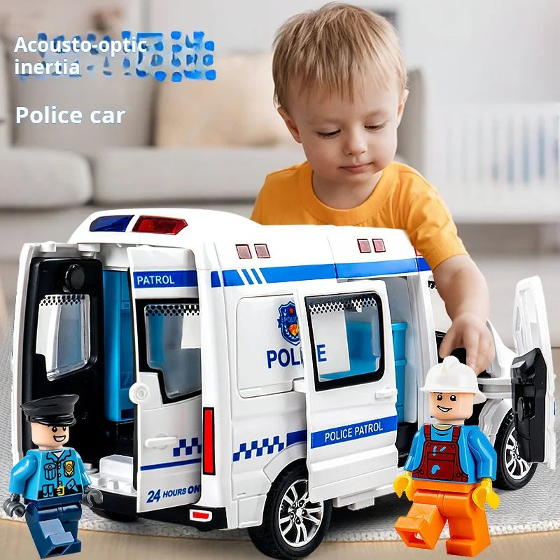 Diecast Ambulance Fire-Truck Policecar Model