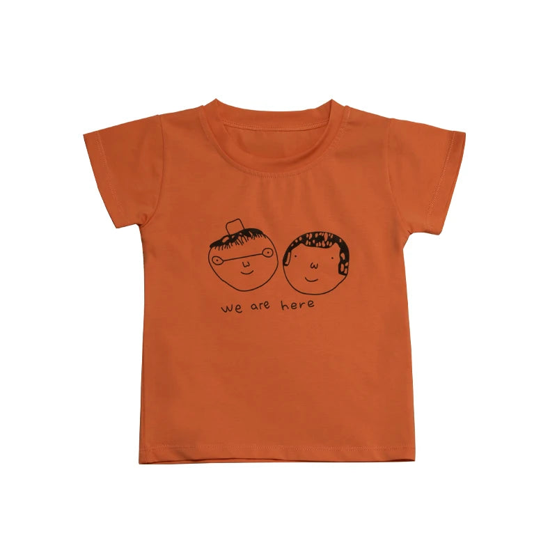 Santiago Solid Color Cotton Short Sleeved Tops - GuGuTon baby store - Baby Fashion - Toddlers Outfits - Babies Outfits - Toddler Clothes - Kids Clothing - Newborn Clothes - Newborn Wear - Kids Wear - Trending Clothes - Trending Outfits - Fall Fashion - Winter Fashion - Girls Clothes - Boys Clothes - Babies Wear - Kids Accessories - KidsWear - Summer Clothes - Summer Fashion - Summer Trend - Falls Sweaters - Tops - Bottom - Jeans - Blouse - Dresses - Newborn Dresses - Toys