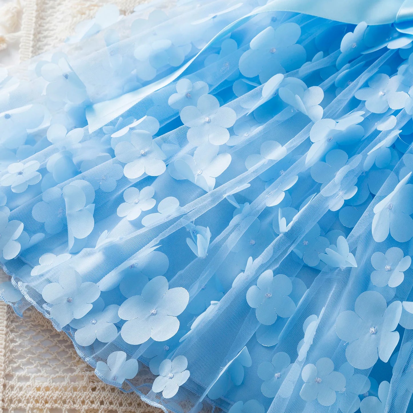 Girls Summer Dress with Butterfly for Ages 2-6