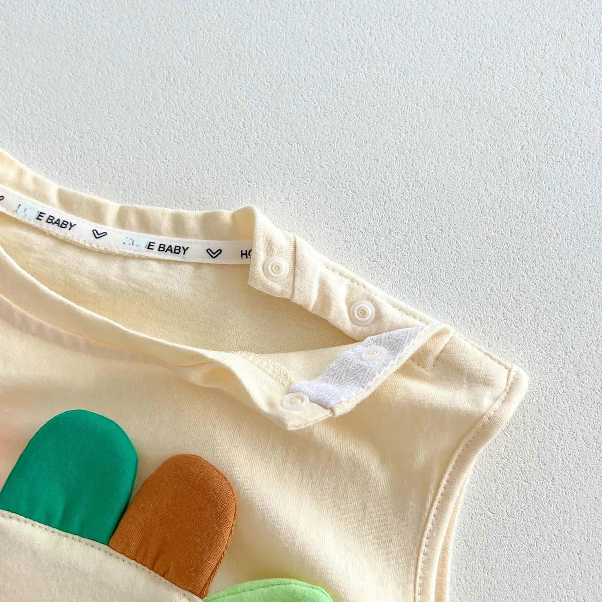 3D Animal Cartoon Romper