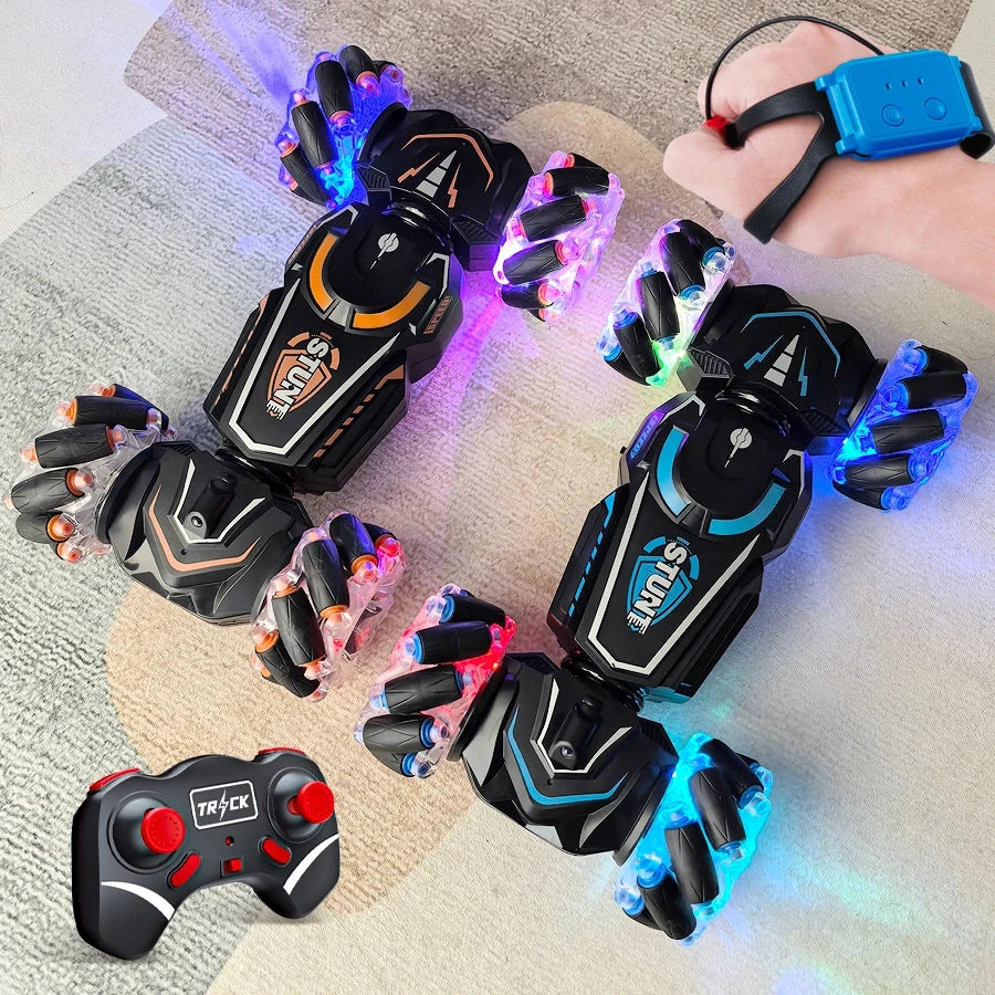 4WD RC stunt car rotation drift 2.4G wireless remote control car