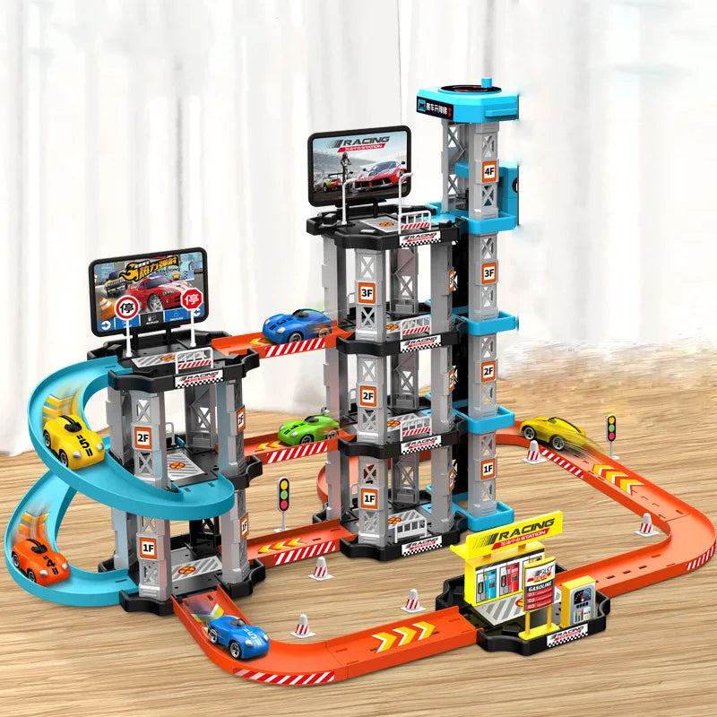 Race Track Car Ramp Toy Educational Game For Boys