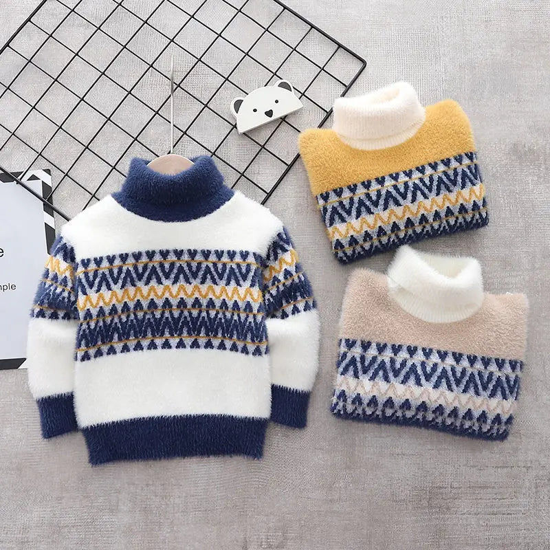 Einstein Elegant Thicken Sweater - GuGuTon baby store - Baby Fashion - Toddlers Outfits - Babies Outfits - Toddler Clothes - Kids Clothing - Newborn Clothes - Newborn Wear - Kids Wear - Trending Clothes - Trending Outfits - Fall Fashion - Winter Fashion - Girls Clothes - Boys Clothes - Babies Wear - Kids Accessories - KidsWear - Summer Clothes - Summer Fashion - Summer Trend - Falls Sweaters - Tops - Bottom - Jeans - Blouse - Dresses - Newborn Dresses - Toys