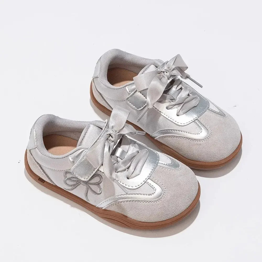 Children's Board Shoes Models Gold Casual Boys Girls Training Shoes Soft Kid Baby Sneakers 2025 Children Casual Shoes