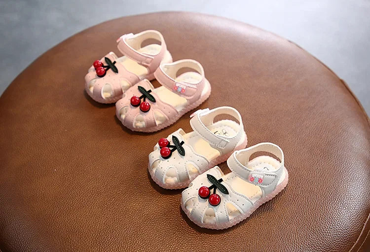 SHOE SIZE 15-25 Girls Sandal Summer Flowers Sweet Soft Children's Beach Shoes Toddler Girls Sandals Orthopedic Princess Fashion