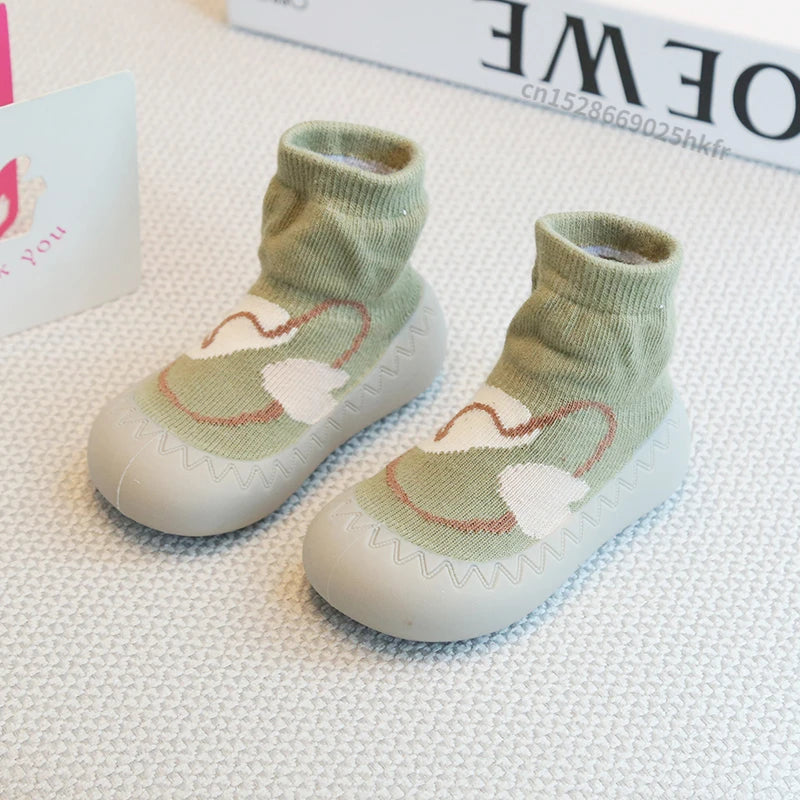 Theo Baby Shoes for Toddlers - Cartoon Soft Rubber Sole