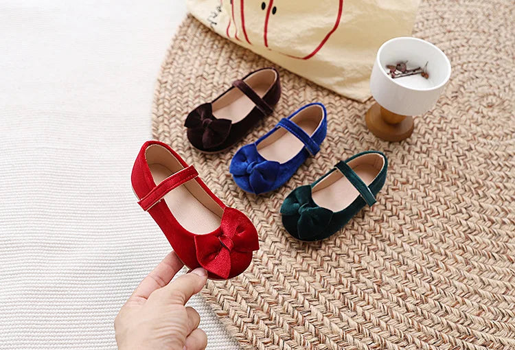 Girl Princess Shoes 2026 Spring Autumn New Round-toe Children Mary Jane Shoes