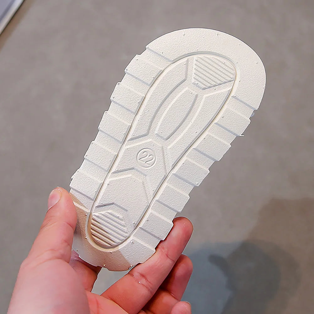 Korean Style Summer Sandals For Girls Luxury Pearl Flower Children's Beach Shoes Ergonomics Soft-soled Kid's Girl's Sandals
