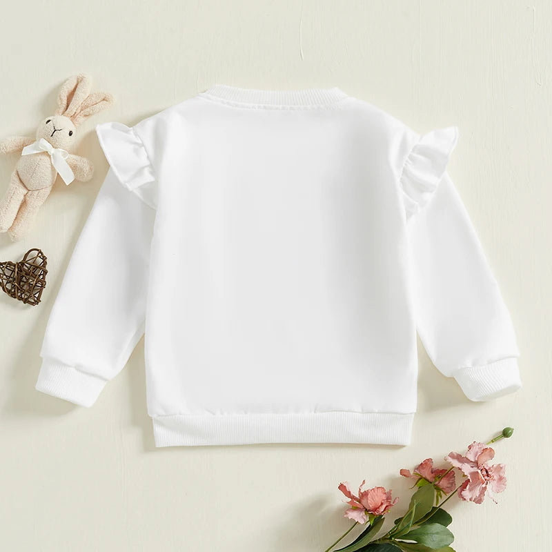 Mila Long Sleeve Cute Bear Print Sweater