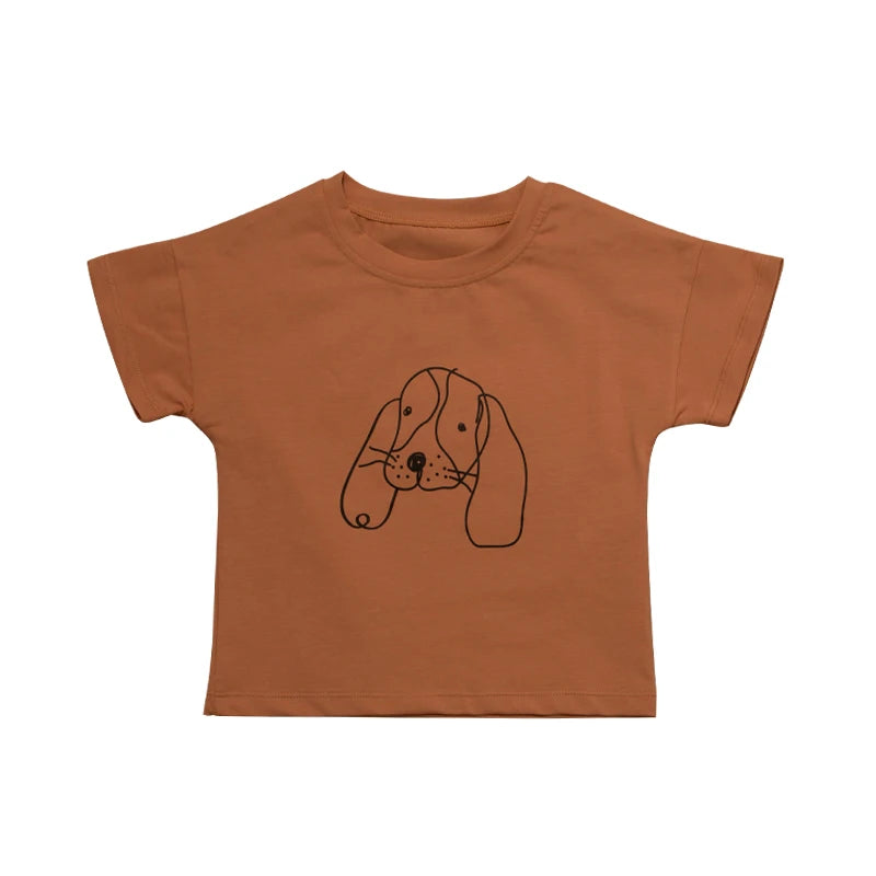 Santiago Solid Color Cotton Short Sleeved Tops - GuGuTon baby store - Baby Fashion - Toddlers Outfits - Babies Outfits - Toddler Clothes - Kids Clothing - Newborn Clothes - Newborn Wear - Kids Wear - Trending Clothes - Trending Outfits - Fall Fashion - Winter Fashion - Girls Clothes - Boys Clothes - Babies Wear - Kids Accessories - KidsWear - Summer Clothes - Summer Fashion - Summer Trend - Falls Sweaters - Tops - Bottom - Jeans - Blouse - Dresses - Newborn Dresses - Toys