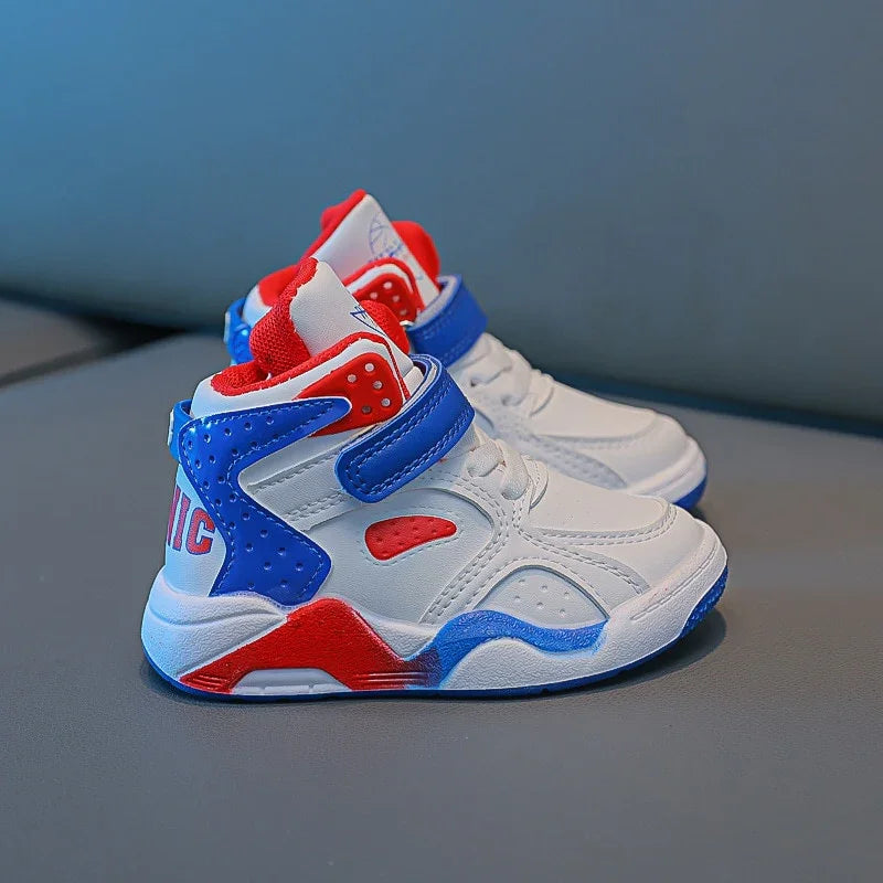 Kids Fashion High-top Sneakers for Boys Girls Shoes - GuGuTon baby store - Baby Fashion - Toddlers Outfits - Babies Outfits - Toddler Clothes - Kids Clothing - Newborn Clothes - Newborn Wear - Kids Wear - Trending Clothes - Trending Outfits - Fall Fashion - Winter Fashion - Girls Clothes - Boys Clothes - Babies Wear - Kids Accessories - KidsWear - Summer Clothes - Summer Fashion - Summer Trend - Falls Sweaters - Tops - Bottom - Jeans - Blouse - Dresses - Newborn Dresses - Toys