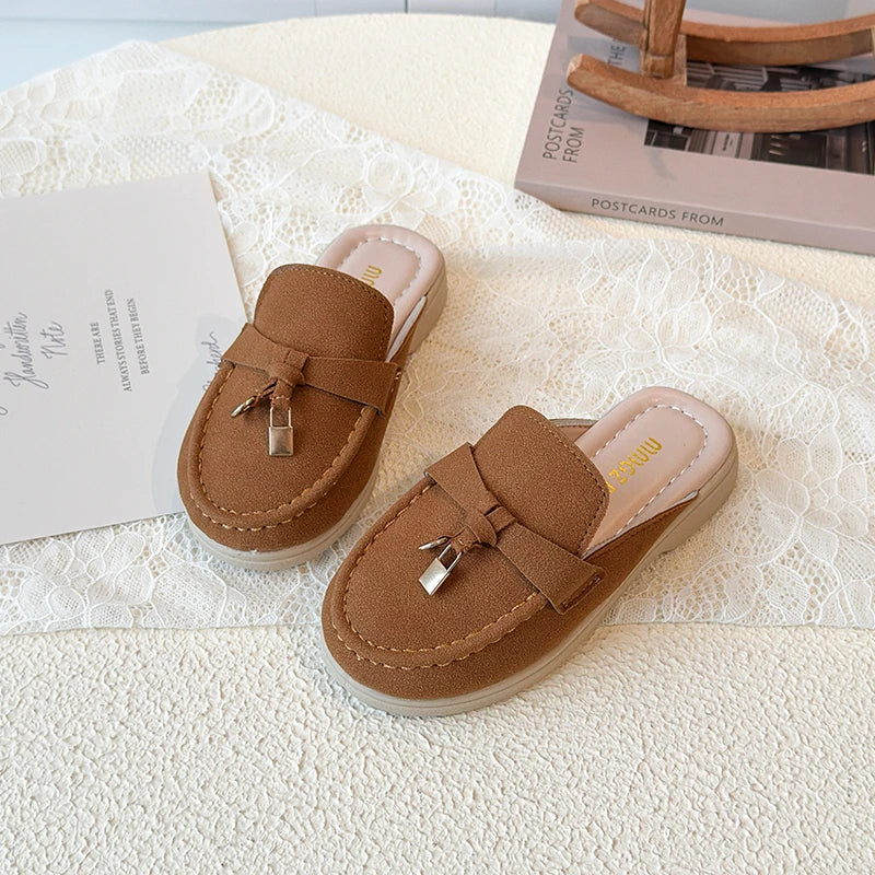 Toddler Baby Girls Mary Jane Shoes Pink Bow Knot Strap Non-Slip Soft Sole for Infant First Walking Daily Casual Wear