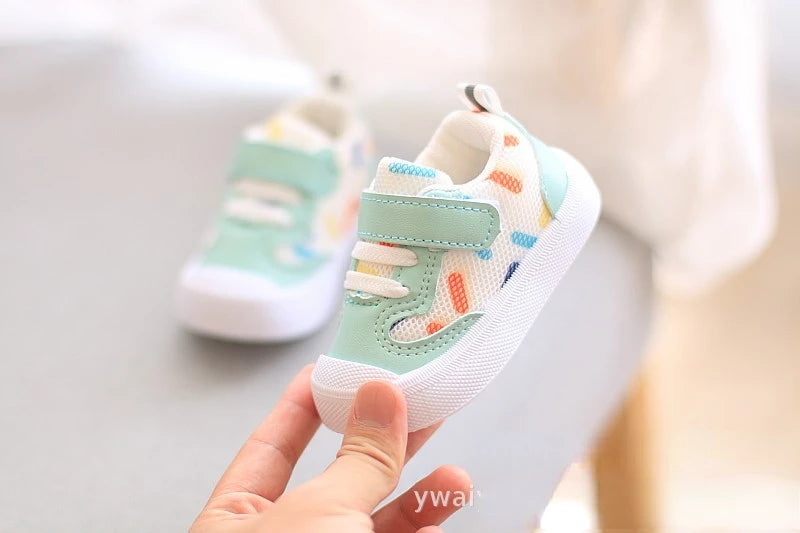 Zapatos Niña Baby Walking Shoes Autumn New Soft Sole Boy Casual Shoe Mesh Face Newborn Girl Sports Shoe Baby Shoes Zapatillas