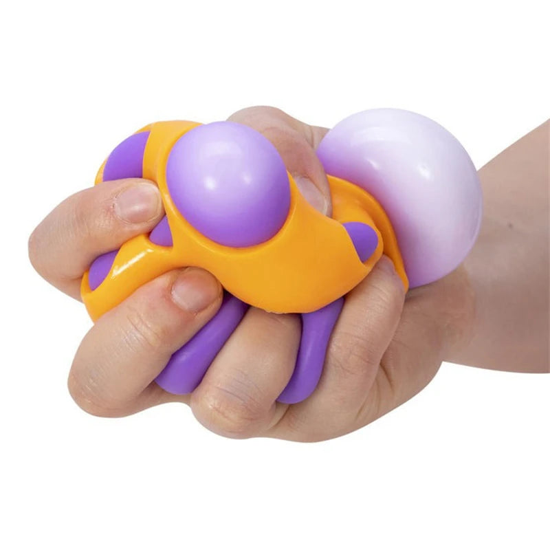 Needoh Groovy Shroom Squishy Fidget Toy Retro Mushroom Soft Stress Ball Non-toxic Anxiety Relief Calm Down Desk Accompany Toy