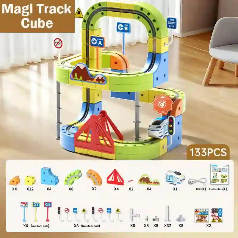 Magic Track Car Toys for Kids - Endless Creative Play