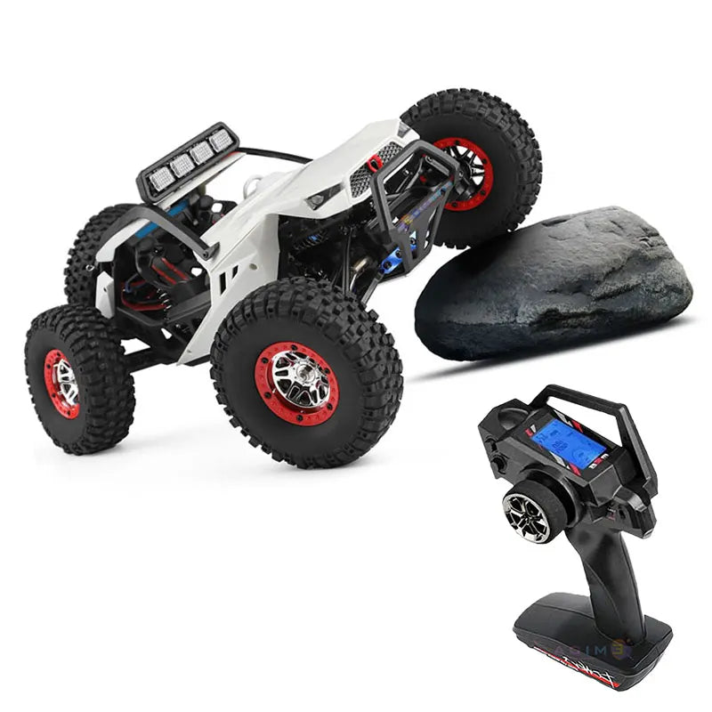 New WL 12429 WLtoys 1:12 4WD RC Racing Car High Speed Off-Road LED Remote Control Alloy Crawler Truck Light Buggy Toy Kids Gift