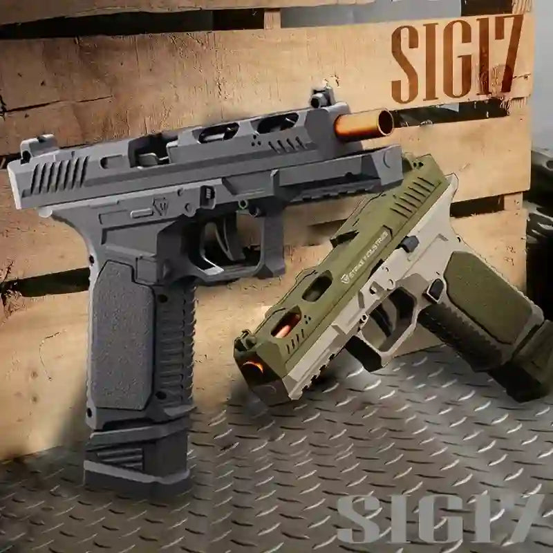 SIG17 Soft Bullet Gun with Blowback & Shell Ejection
