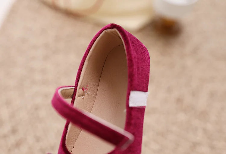 Girl Princess Shoes 2026 Spring Autumn New Round-toe Children Mary Jane Shoes