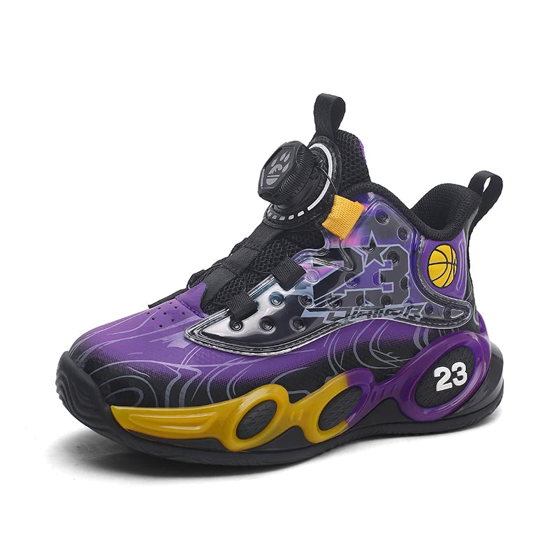 Childrens Sneakers Mesh Breathe Shock-absorbing Training  Shoes