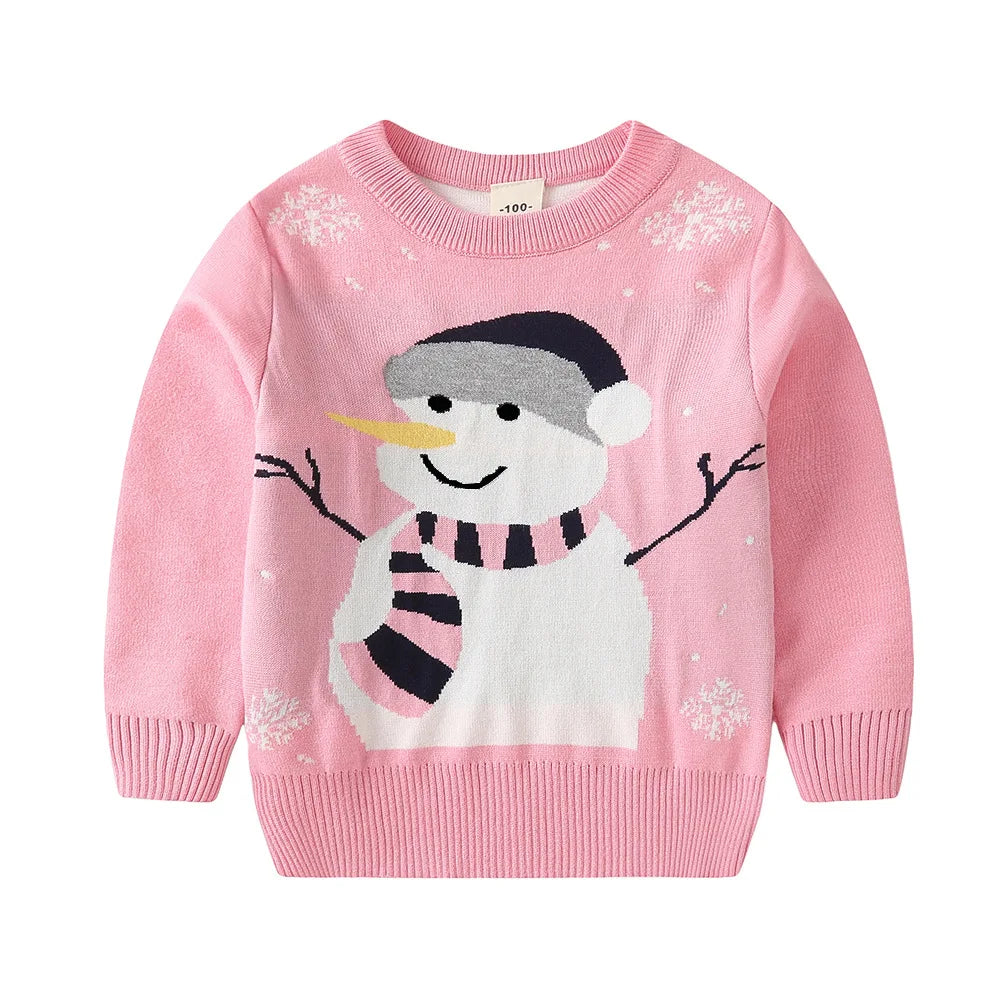 Roy Winter Santa Claus Pullover Knitted Sweater - GuGuTon baby store - Baby Fashion - Toddlers Outfits - Babies Outfits - Toddler Clothes - Kids Clothing - Newborn Clothes - Newborn Wear - Kids Wear - Trending Clothes - Trending Outfits - Fall Fashion - Winter Fashion - Girls Clothes - Boys Clothes - Babies Wear - Kids Accessories - KidsWear - Summer Clothes - Summer Fashion - Summer Trend - Falls Sweaters - Tops - Bottom - Jeans - Blouse - Dresses - Newborn Dresses - Toys