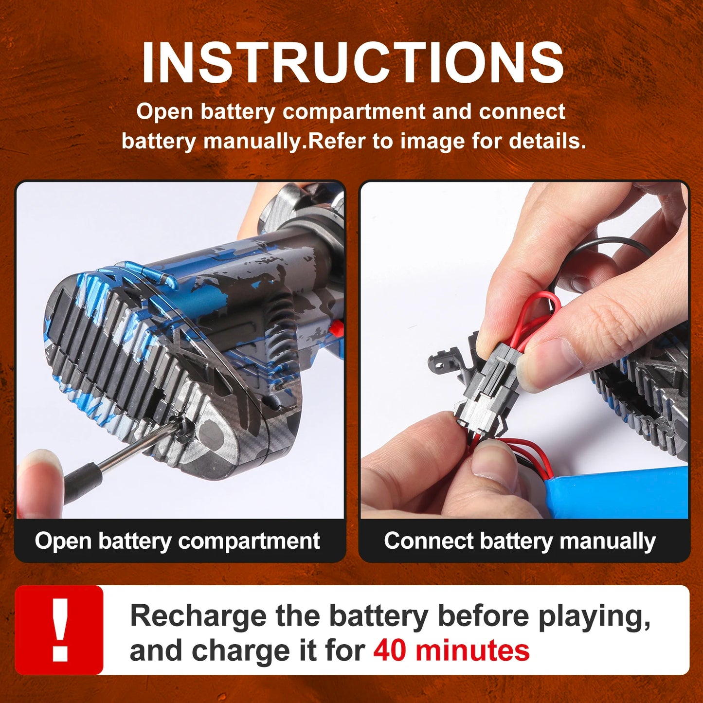 M416 Electric Ball Blaster for High-Speed Play