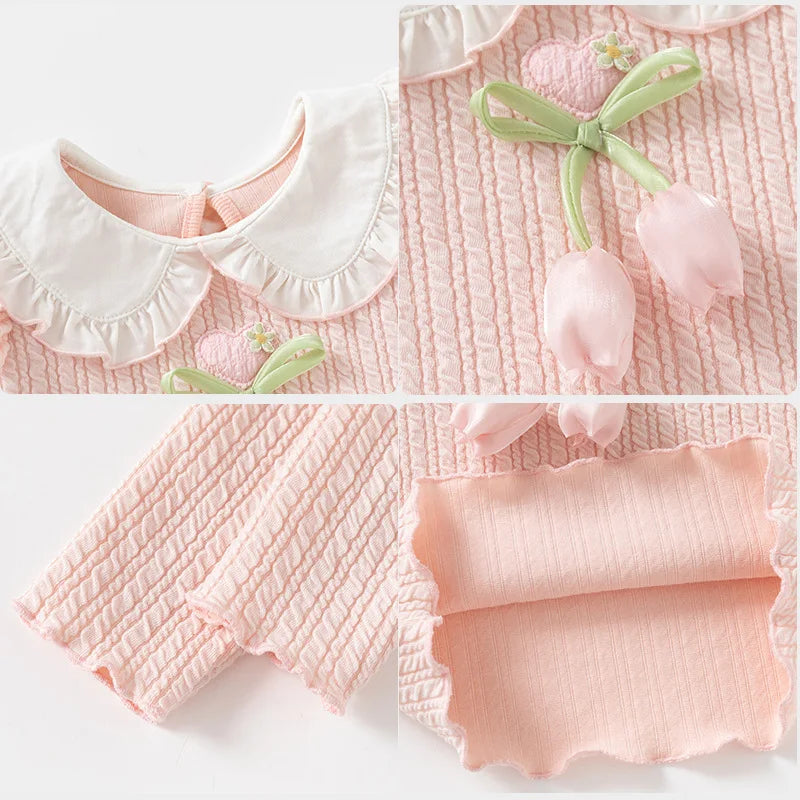Yuridia Knit Long Sleeve Sweet Princess Top