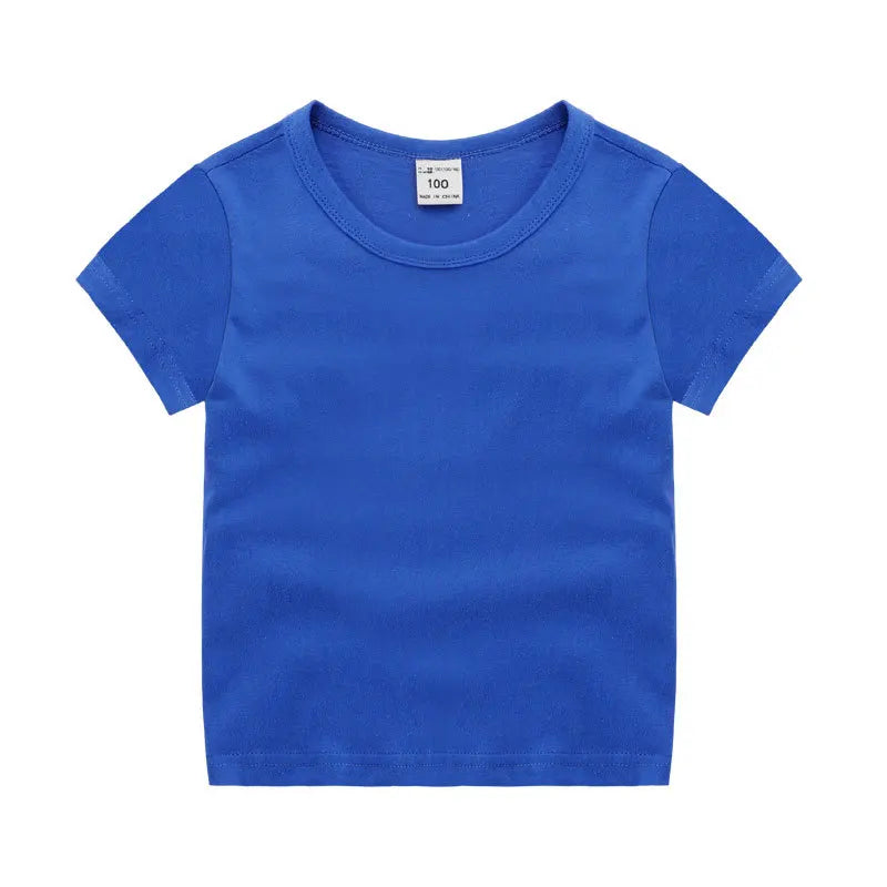 Abigail Summer Kids Sleeve T-Shirt Girls Cotton pure color - GuGuTon baby store - Baby Fashion - Toddlers Outfits - Babies Outfits - Toddler Clothes - Kids Clothing - Newborn Clothes - Newborn Wear - Kids Wear - Trending Clothes - Trending Outfits - Fall Fashion - Winter Fashion - Girls Clothes - Boys Clothes - Babies Wear - Kids Accessories - KidsWear - Summer Clothes - Summer Fashion - Summer Trend - Falls Sweaters - Tops - Bottom - Jeans - Blouse - Dresses - Newborn Dresses - Toys