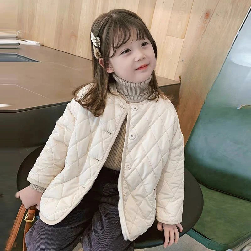 Maria Fashion Girls Jacket Winter Korean Style - GuGuTon baby store - Baby Fashion - Toddlers Outfits - Babies Outfits - Toddler Clothes - Kids Clothing - Newborn Clothes - Newborn Wear - Kids Wear - Trending Clothes - Trending Outfits - Fall Fashion - Winter Fashion - Girls Clothes - Boys Clothes - Babies Wear - Kids Accessories - KidsWear - Summer Clothes - Summer Fashion - Summer Trend - Falls Sweaters - Tops - Bottom - Jeans - Blouse - Dresses - Newborn Dresses - Toys
