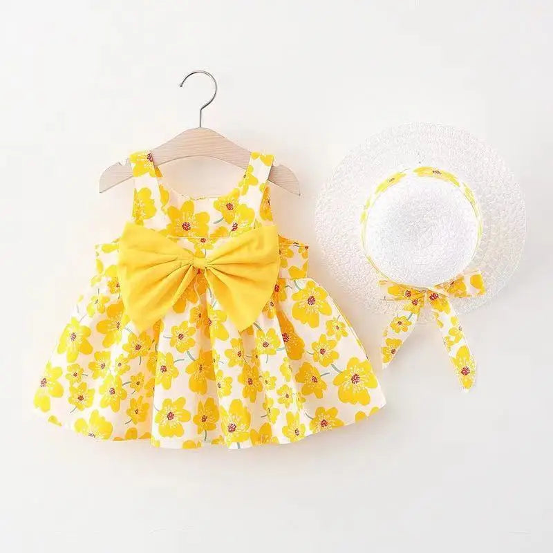 Angela Baby clothes summer seaside vacation children's dress