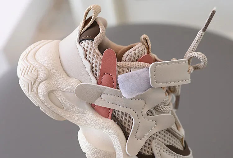 2024 Children's Sneakers Boy Spring Autumn Kids School Basketball Shoes Fashion Girls Causal Walking Shoes Breathable Non-slip