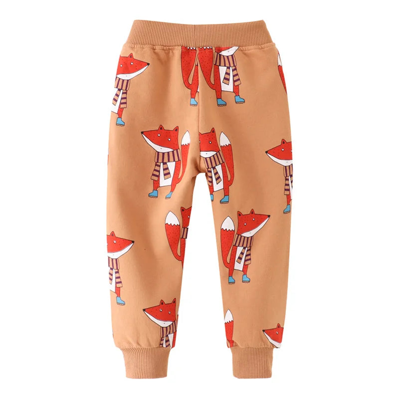 Marc Animals Print Boys Autumn Spring Baby Trousers