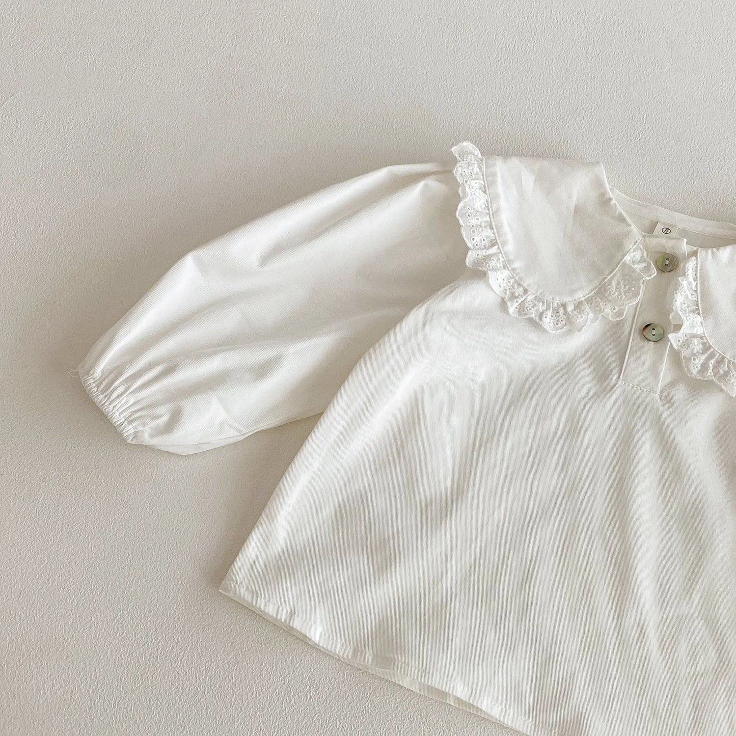 Francely Long Sleeve Collar Versatile Tops