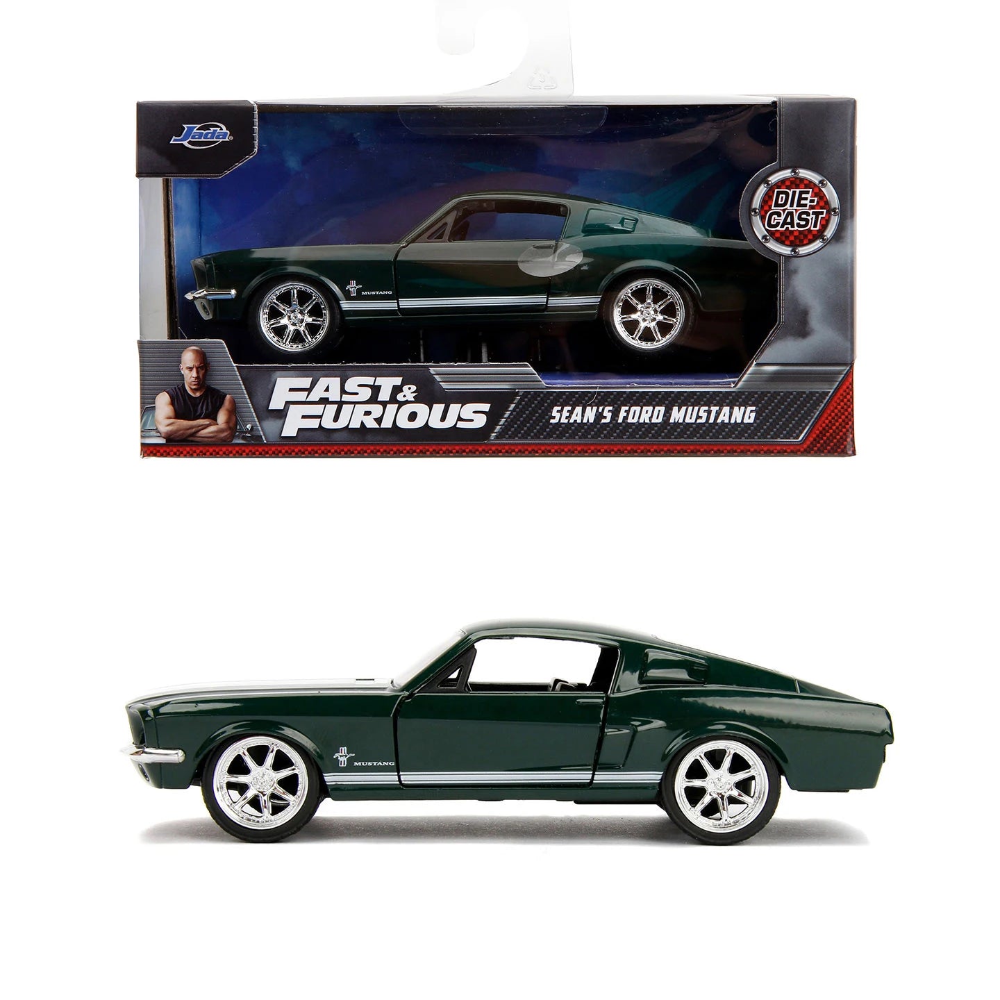 JADA 1:32 Diecast Alloy Car Model Fast Furious Jurassic Back Future Metal Toy Vehicle Collection Kids Gift Official Licensed