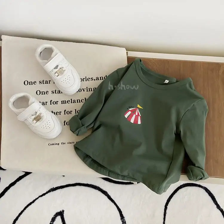 Manuel Autumn Boy Baby Print Long Sleeve T-shirt - GuGuTon baby store - Baby Fashion - Toddlers Outfits - Babies Outfits - Toddler Clothes - Kids Clothing - Newborn Clothes - Newborn Wear - Kids Wear - Trending Clothes - Trending Outfits - Fall Fashion - Winter Fashion - Girls Clothes - Boys Clothes - Babies Wear - Kids Accessories - KidsWear - Summer Clothes - Summer Fashion - Summer Trend - Falls Sweaters - Tops - Bottom - Jeans - Blouse - Dresses - Newborn Dresses - Toys