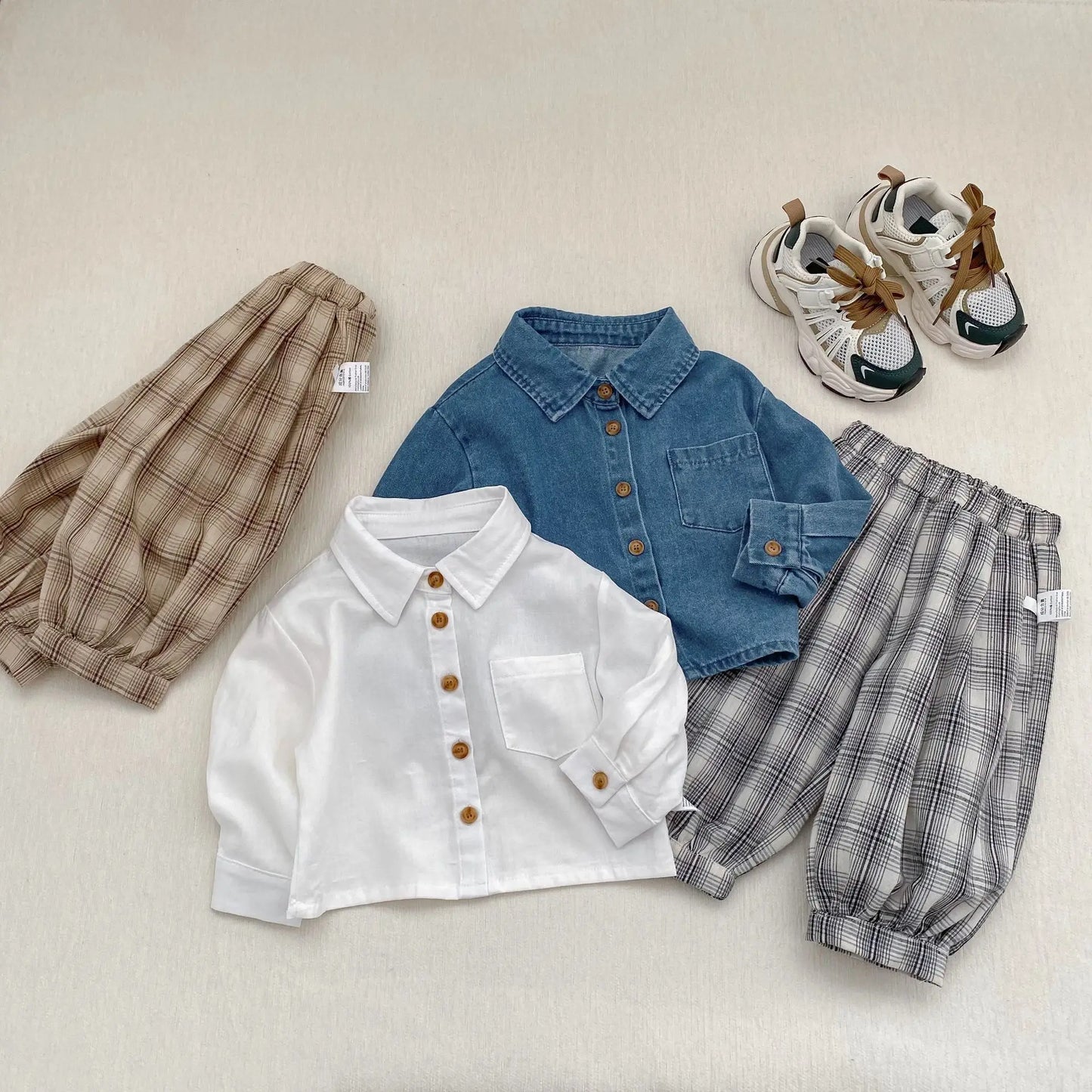 Paola Full Sleeve Denim Fashion Cute Tops