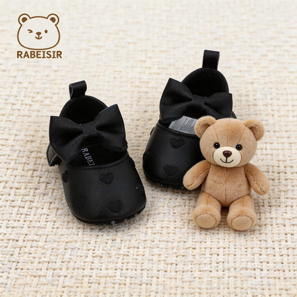 Baby Girl Toddler Shoes Baby embroidery Love Style Baby's First Pair of Step Shoes Breathable Non-Slip Fashion