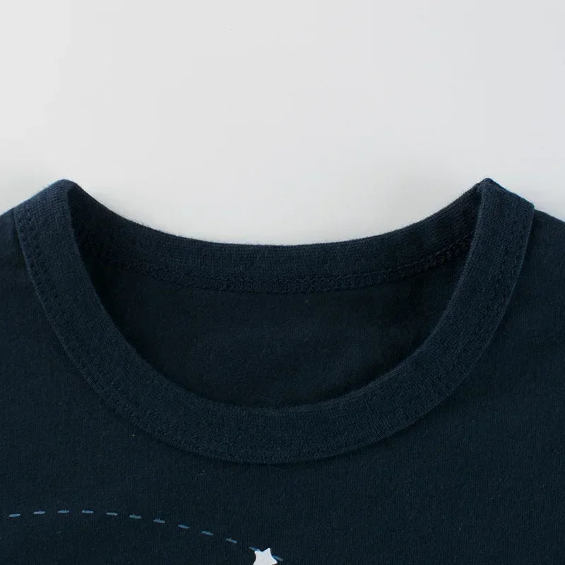 Sandy Children's Short Sleeve Tees - GuGuTon baby store - Baby Fashion - Toddlers Outfits - Babies Outfits - Toddler Clothes - Kids Clothing - Newborn Clothes - Newborn Wear - Kids Wear - Trending Clothes - Trending Outfits - Fall Fashion - Winter Fashion - Girls Clothes - Boys Clothes - Babies Wear - Kids Accessories - KidsWear - Summer Clothes - Summer Fashion - Summer Trend - Falls Sweaters - Tops - Bottom - Jeans - Blouse - Dresses - Newborn Dresses - Toys