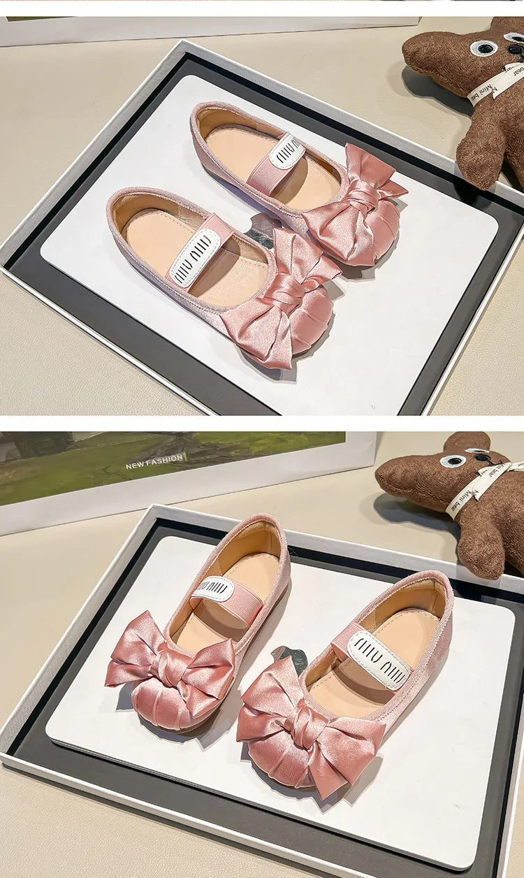Girl Princess Shoe Butterfly Cute Kids Shoes Spring Autumn Fashion Mary