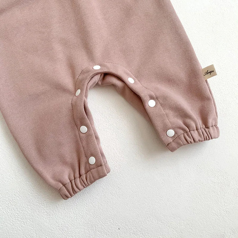 Soft Rainbow Embroidery Jumpsuit