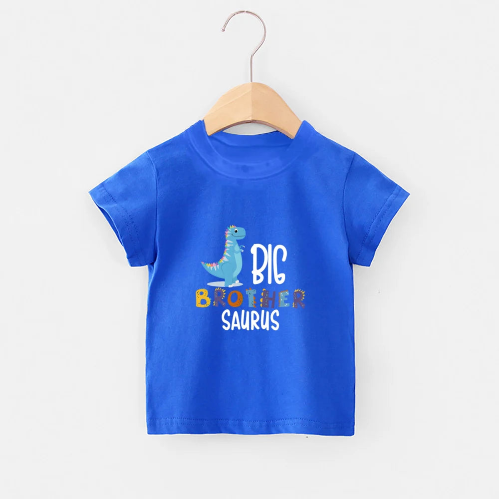 Saul Big Brother Little Brother Dinosaur Tees - GuGuTon baby store - Baby Fashion - Toddlers Outfits - Babies Outfits - Toddler Clothes - Kids Clothing - Newborn Clothes - Newborn Wear - Kids Wear - Trending Clothes - Trending Outfits - Fall Fashion - Winter Fashion - Girls Clothes - Boys Clothes - Babies Wear - Kids Accessories - KidsWear - Summer Clothes - Summer Fashion - Summer Trend - Falls Sweaters - Tops - Bottom - Jeans - Blouse - Dresses - Newborn Dresses - Toys