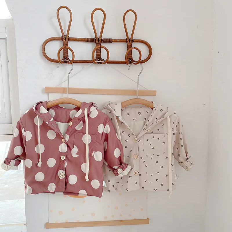 Greicy Summer Autumn Baby Girls Jacket High quality