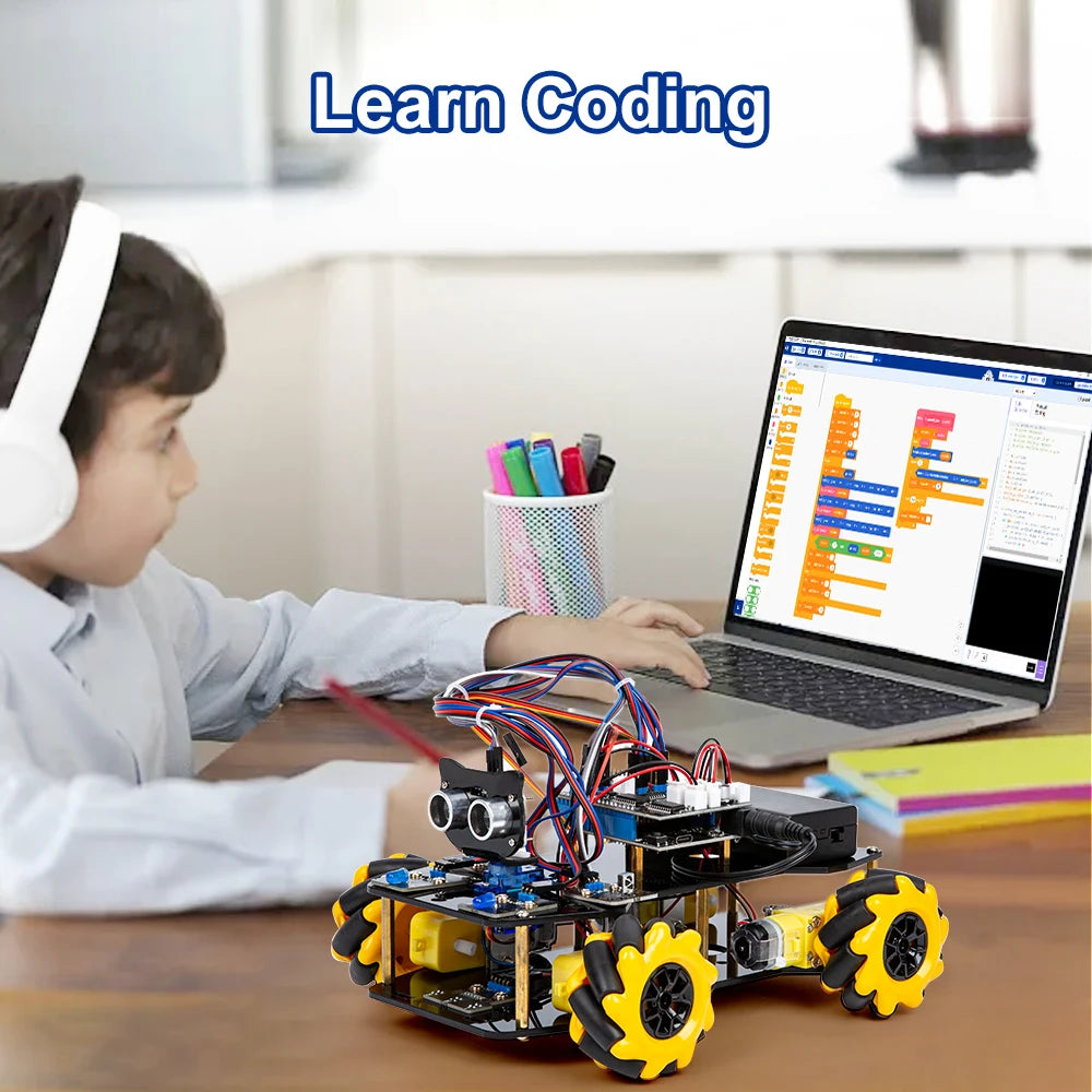 ACEBOTT Robot Car Starter Kit with ESP32 for Arduino Projects