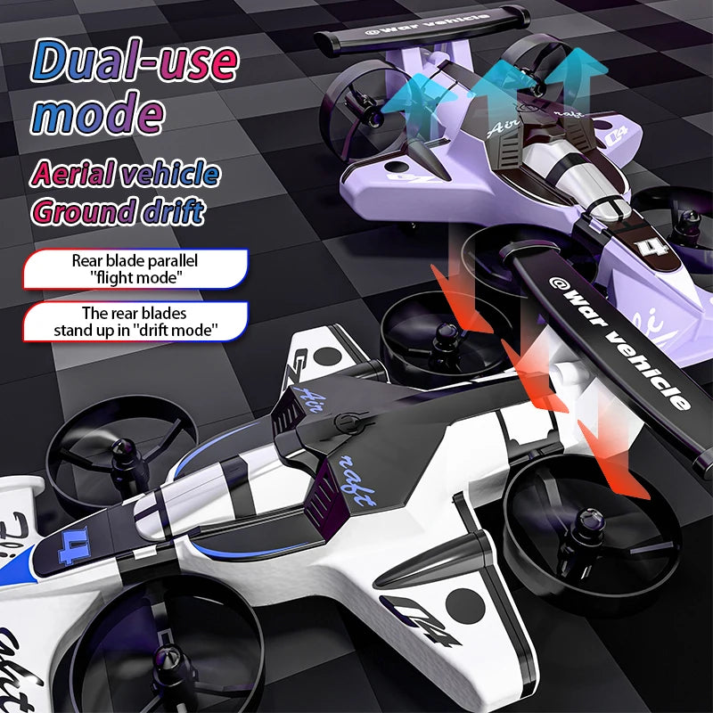 CZ04 2-in-1 Land Air RC Quadcopter Drift Car Toy Remote Control