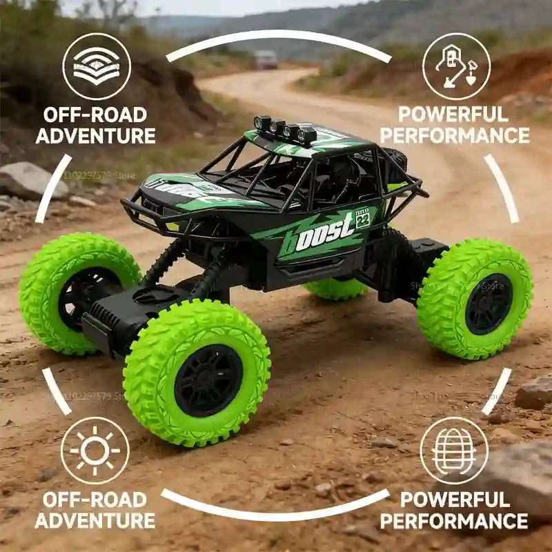 High Speed Remote Control Off Road Car For Kids With Colorful LED Lights