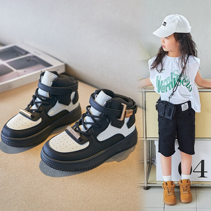 Kids Fashion Boots for Baby Girls and Boys Toddlers Casual Shoes - GuGuTon