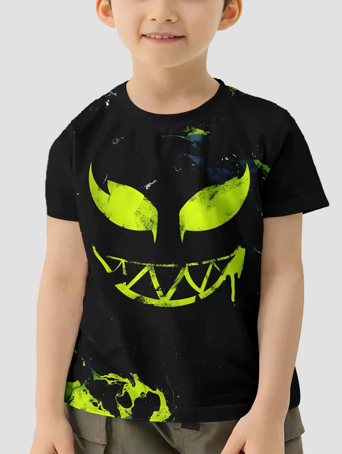 Zion Tie Dye Funny Smiling Face Print Boys T-shirts - GuGuTon baby store - Baby Fashion - Toddlers Outfits - Babies Outfits - Toddler Clothes - Kids Clothing - Newborn Clothes - Newborn Wear - Kids Wear - Trending Clothes - Trending Outfits - Fall Fashion - Winter Fashion - Girls Clothes - Boys Clothes - Babies Wear - Kids Accessories - KidsWear - Summer Clothes - Summer Fashion - Summer Trend - Falls Sweaters - Tops - Bottom - Jeans - Blouse - Dresses - Newborn Dresses - Toys