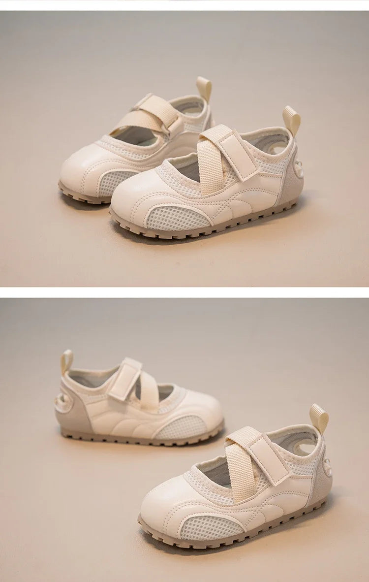 New Spring New Children Casual Shoes for Girls Non-Slip Breathable Casual Toddler Footwear Shoes for Daily Wear Soft Comfortable