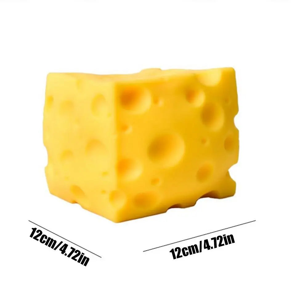 Squishy Cheese Cube Squeeze Toys Soft Butter Cheese Fidget Toy Slow Rebound Push Stress Relief Sensory Toy Stress Relief