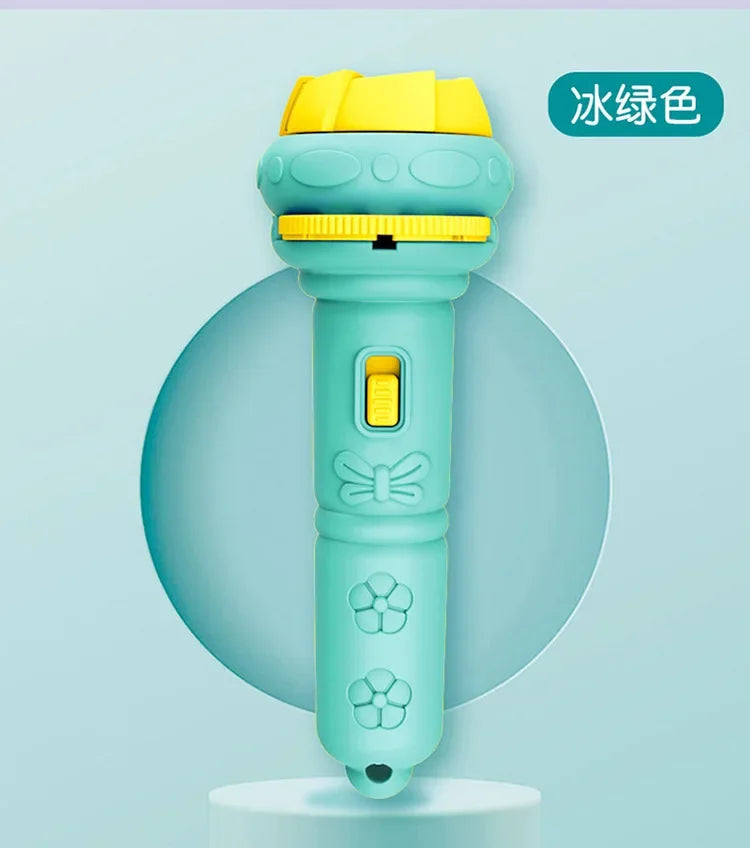 Flashlight Projector Torch Lamp Toy Cute Cartoon Creativity Toy