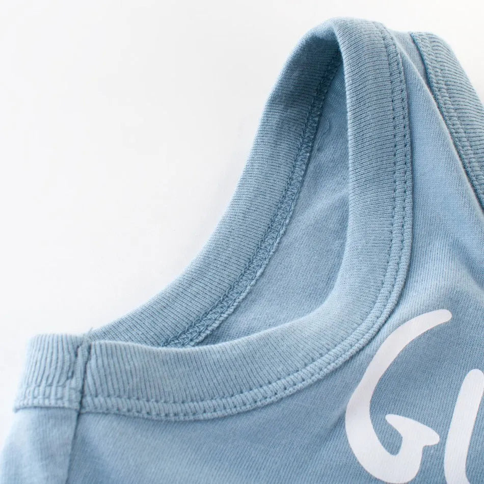 Ismael Crocodile Shark Sleeveless Tees - GuGuTon baby store - Baby Fashion - Toddlers Outfits - Babies Outfits - Toddler Clothes - Kids Clothing - Newborn Clothes - Newborn Wear - Kids Wear - Trending Clothes - Trending Outfits - Fall Fashion - Winter Fashion - Girls Clothes - Boys Clothes - Babies Wear - Kids Accessories - KidsWear - Summer Clothes - Summer Fashion - Summer Trend - Falls Sweaters - Tops - Bottom - Jeans - Blouse - Dresses - Newborn Dresses - Toys